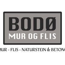 Logo og visittkort til Bodø Mur og Flis fra 2018