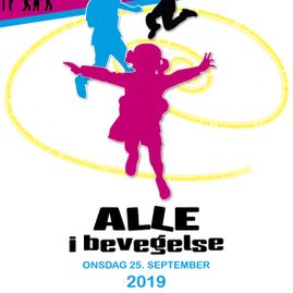 Plakat alle i bevegelse 2019