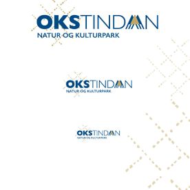 Logoen til Okstindan Natur og Kulturpark